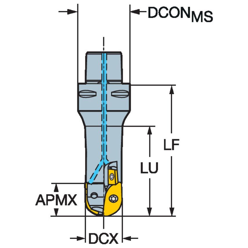R216-40C4-080 End Mill