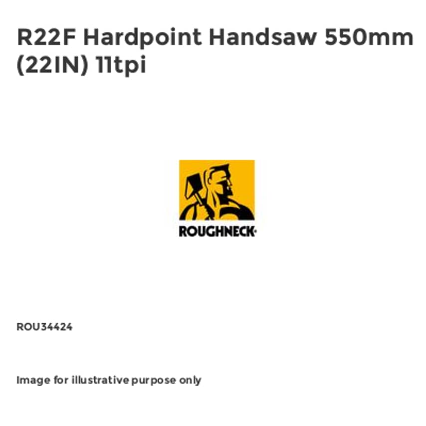 R22F Hardpoint Handsaw 550mm (22IN) 11tpi