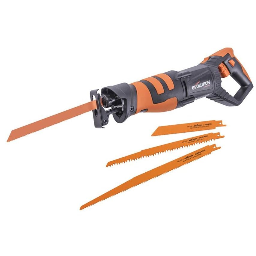 R230RCP Multi-Material Reciprocating Saw 850W 240V EVLR230RCP