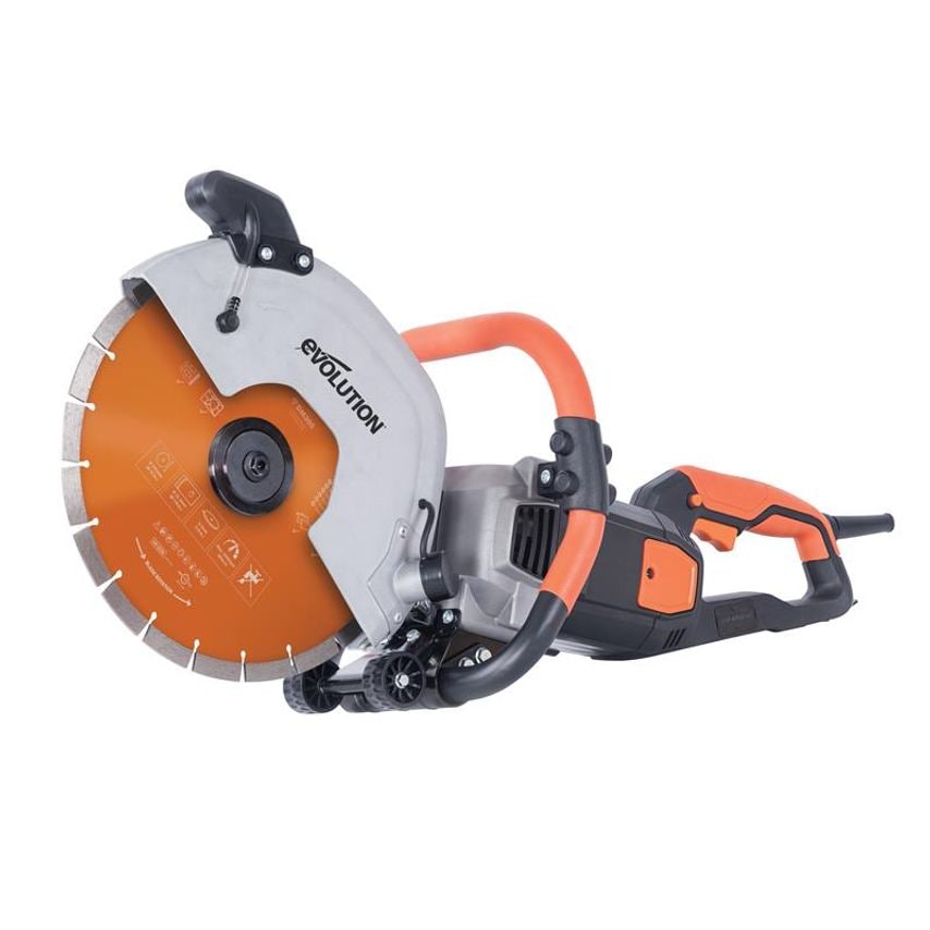 R300DCT 300mm Disc Cutter + Blade 2400W 240V EVLR300DCT