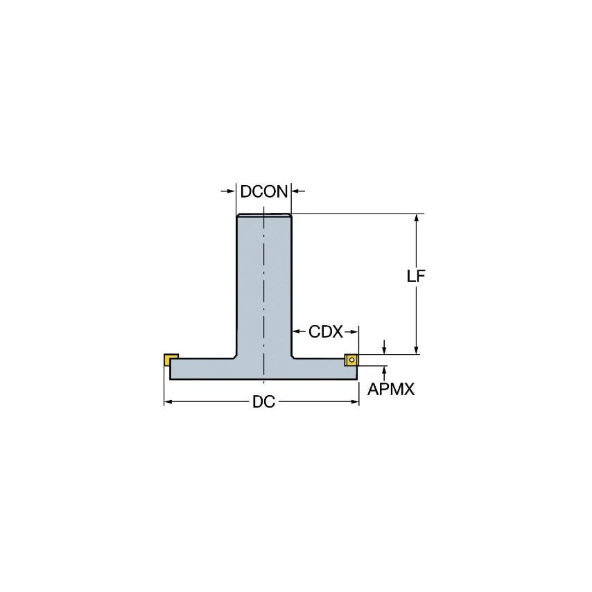 R331.52-100A42EML Face Mill