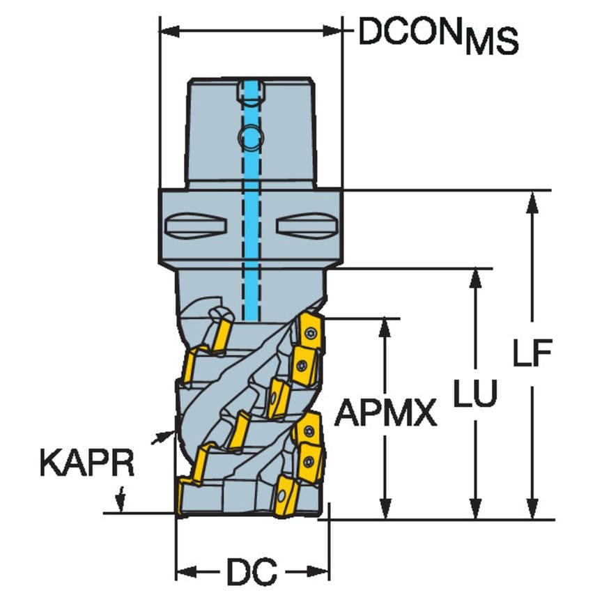 R390-044C4-45M CoroMill