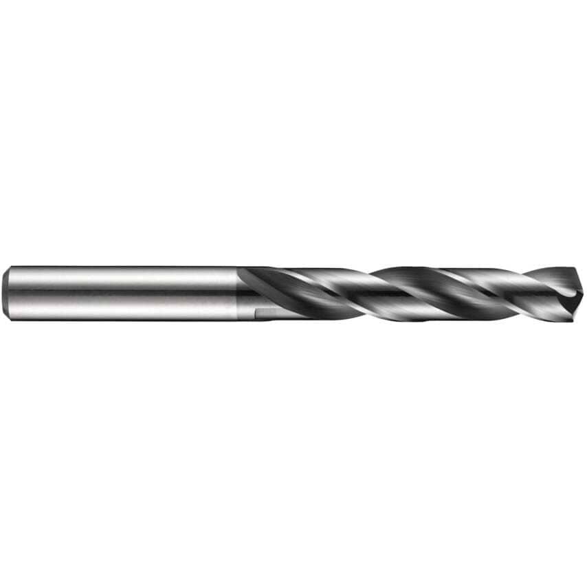 R454 1/8" Carbide Straight Shank Force X Drill - 5XD - TiAlN Coated