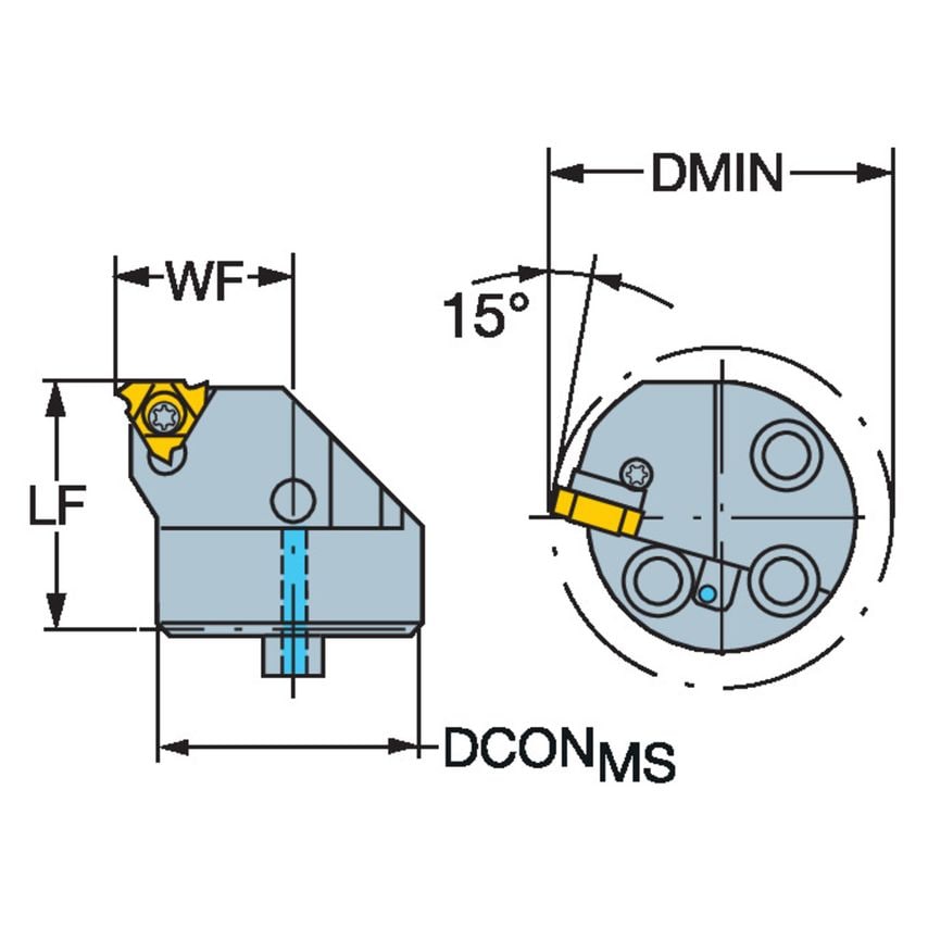 R566.0KFC-162012-11 T-Max U-Lock Head