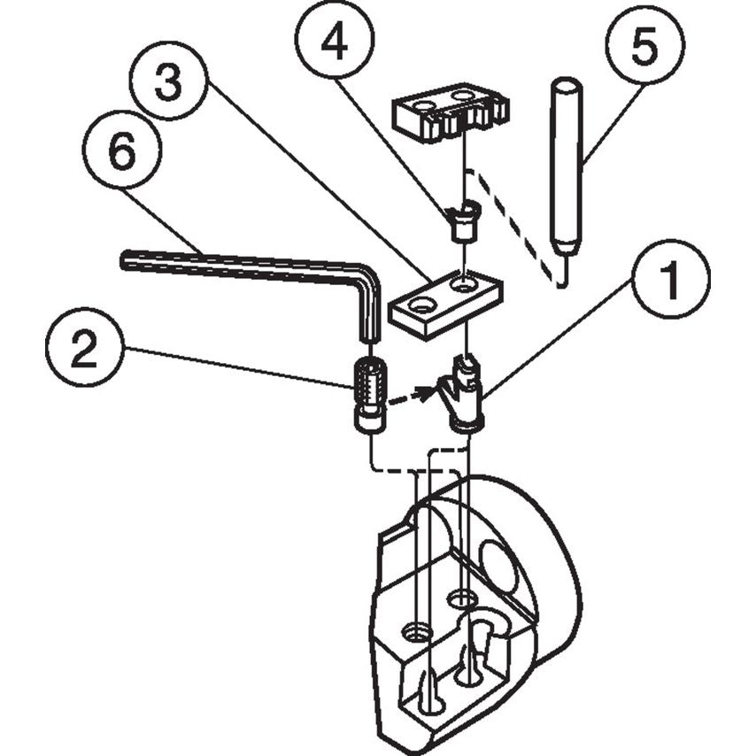 R566.39KF-404527-24V T-Max Twin Lock Head