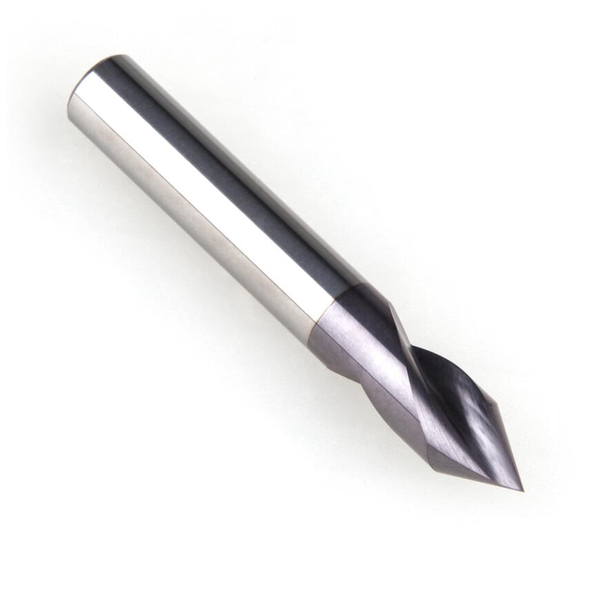R601 Spotting Drill Solid Carbide TiAlN 90 Degree 16.00mm