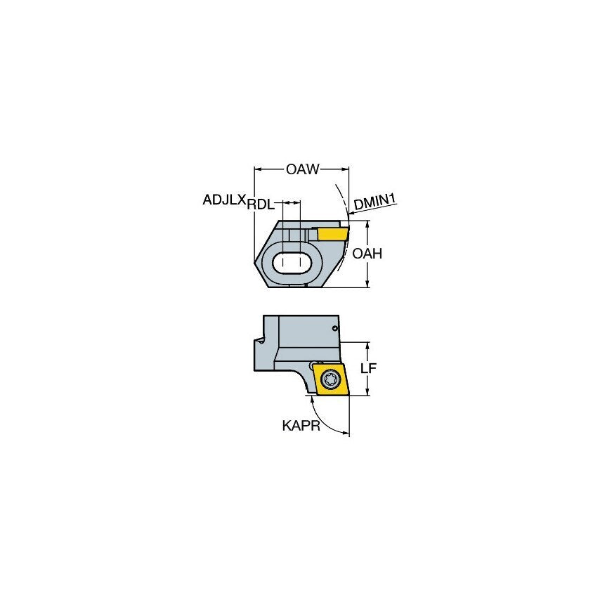 R820A-AR11SCFC06A CoroBore Cutter