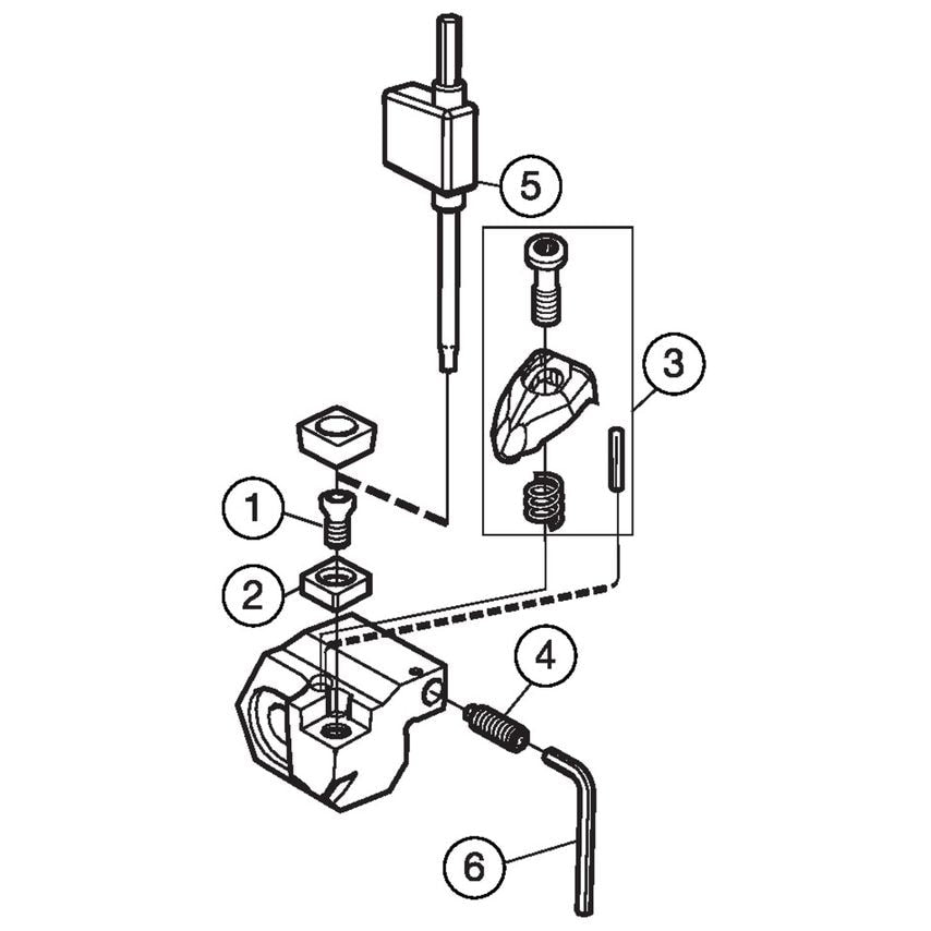 R820F-AR24DSYN12A Slide for CoroBore