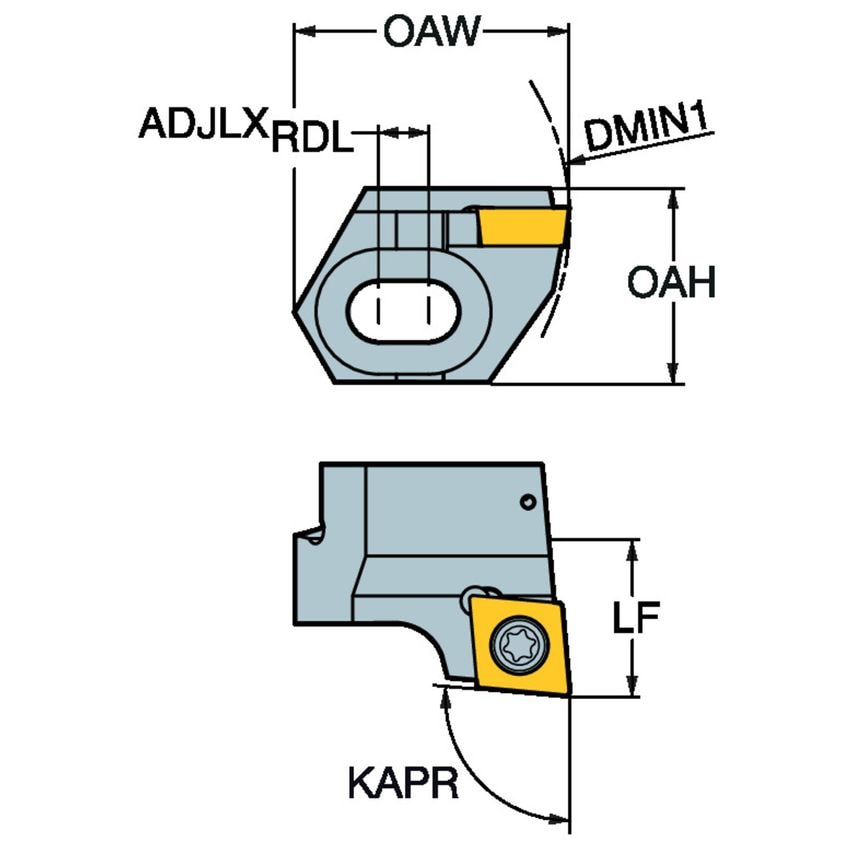 R820I-AR26SCLC12A Slide for CoroBore