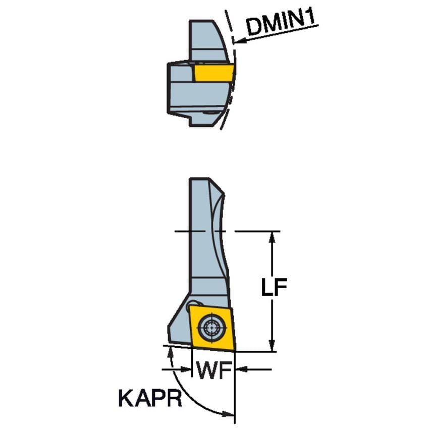 R825C-AF27SCLC09T3 Cartridge for CoroBore