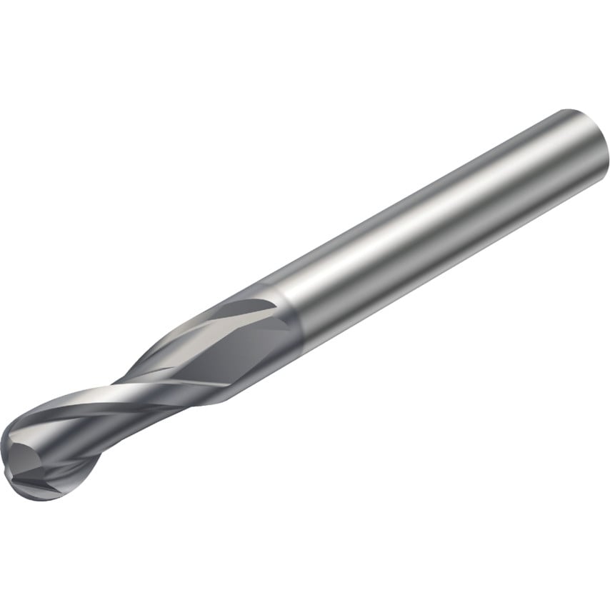 RA216.42-2430-AK12G1610 Plura Solid Carbide Ball Nose End Mill