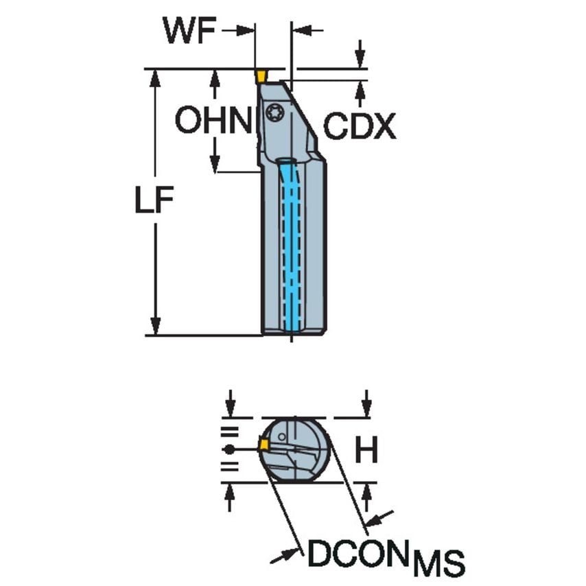 RAF151.37-40-036A50 Boring Bar