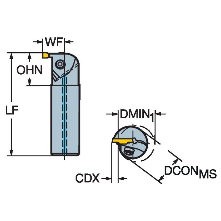 RAG123G07-25B Boring Bar