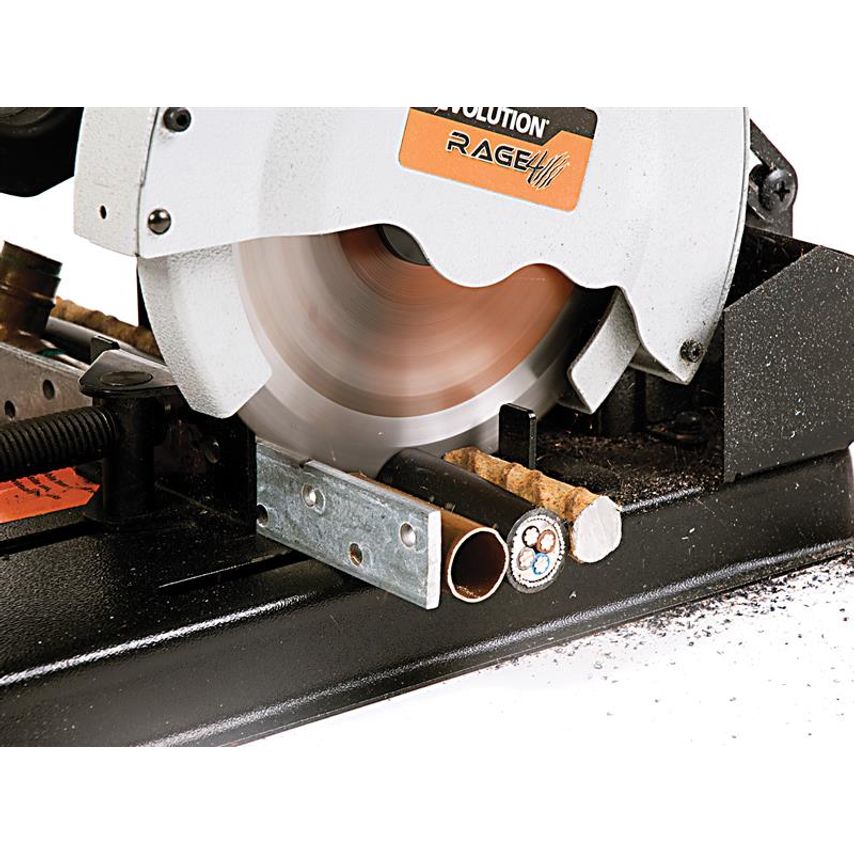 RAGE-4 Mini Chop Saw 185mm 1250W 110V EVLRAGE4185L