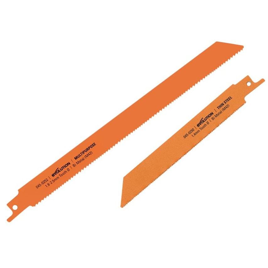 RAGE8 Thin Steel & Multi-Purpose Blade Pack EVLRECMETAL