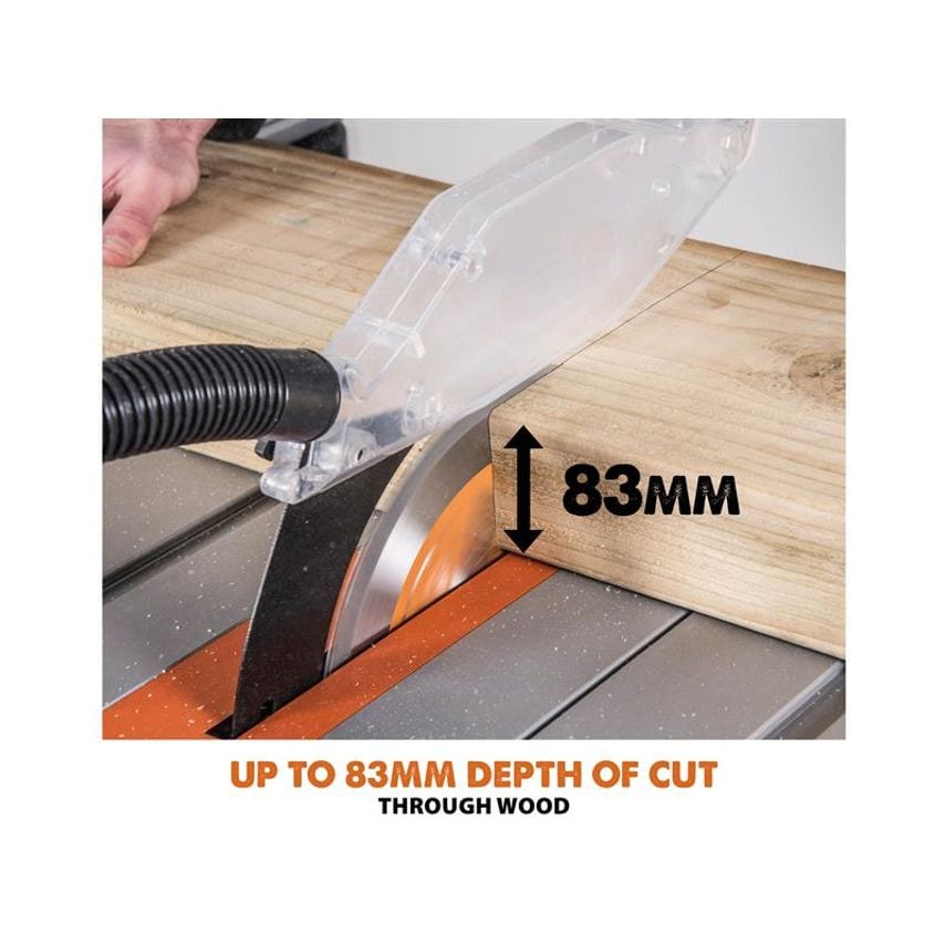 RAGE 5-S Multi-Purpose Table Saw 255mm 1600W 110V EVLRAGE5SL