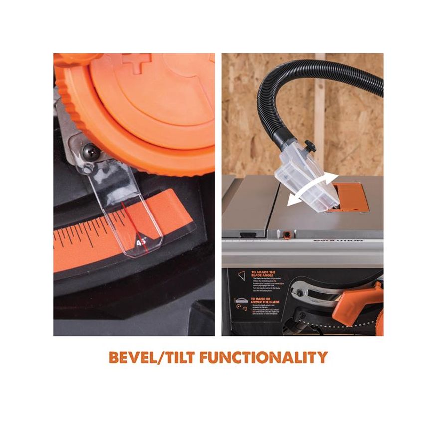 RAGE 5-S Multi-Purpose Table Saw 255mm 1800W 240V EVLRAGE5S