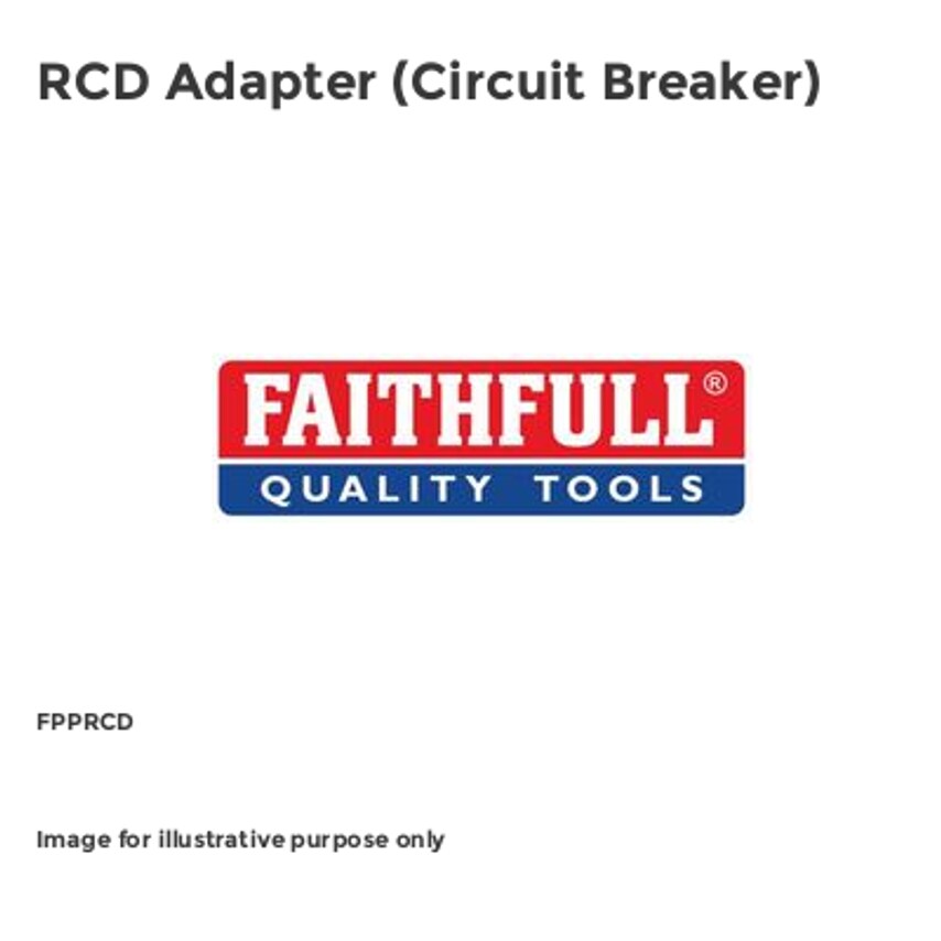 RCD Adapter (Circuit Breaker)