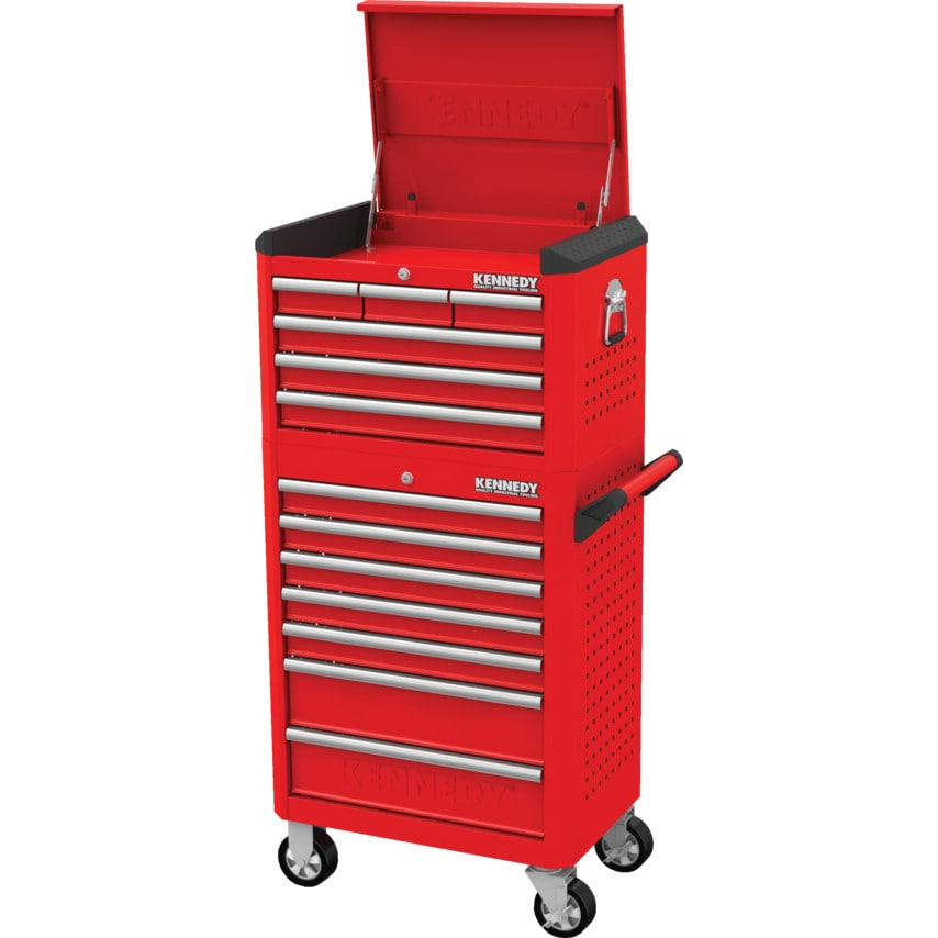 RED-28" 3 Drawer Top Chest