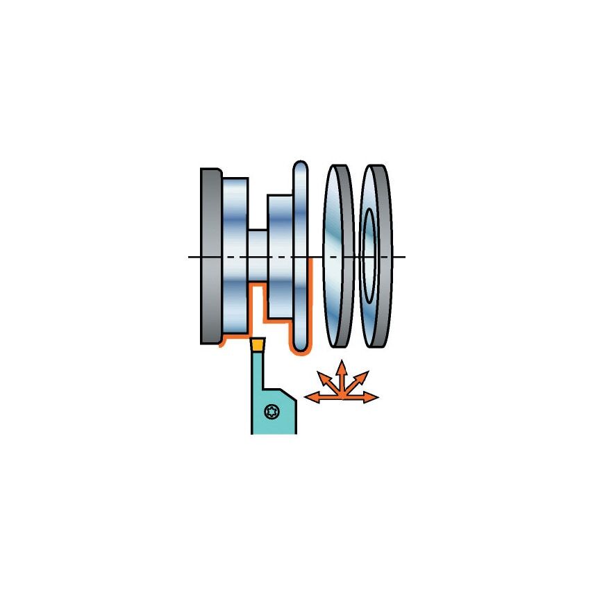 RF151.37-2525-038B50 Shank Tool