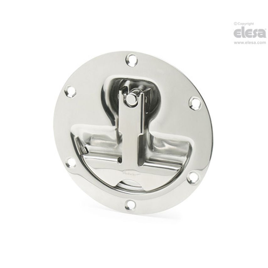 RH-EE-02 Folding handle with recessed tray Stainless steel RHEE-02.R120.39