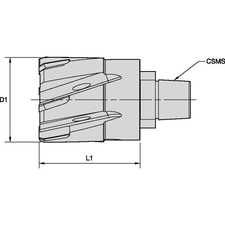 RHME16000KST135H6HF Expand Reamer 16 mm Helical F
