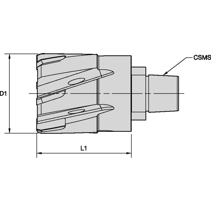 RHME17000KST135H6HF Expand Reamer 17 mm Helical F
