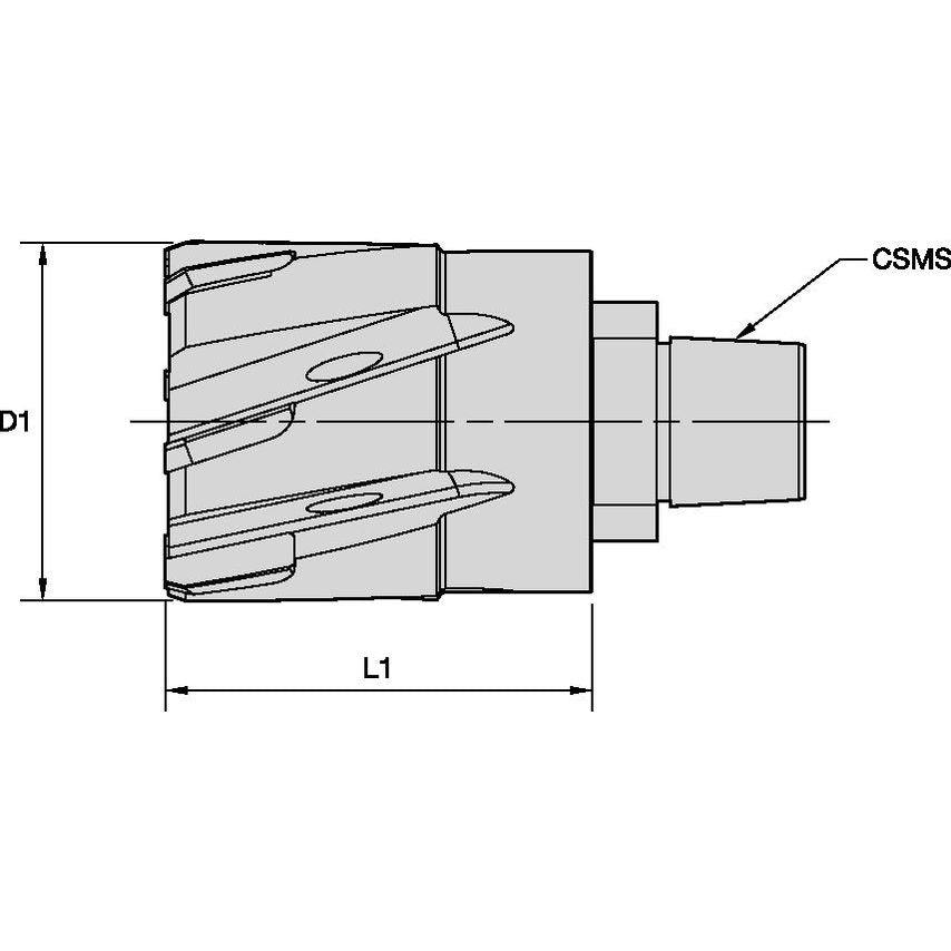 RHME22225KST175H6HF Expand Reamer 22, 225 mm Helic