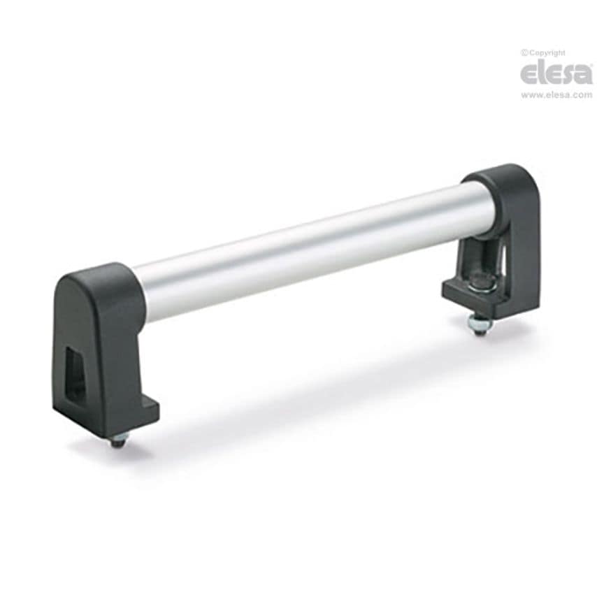 RH-RR Tubular handles Technopolymer and aluminium or stainless steel Aluminium RHRR-20.300.62