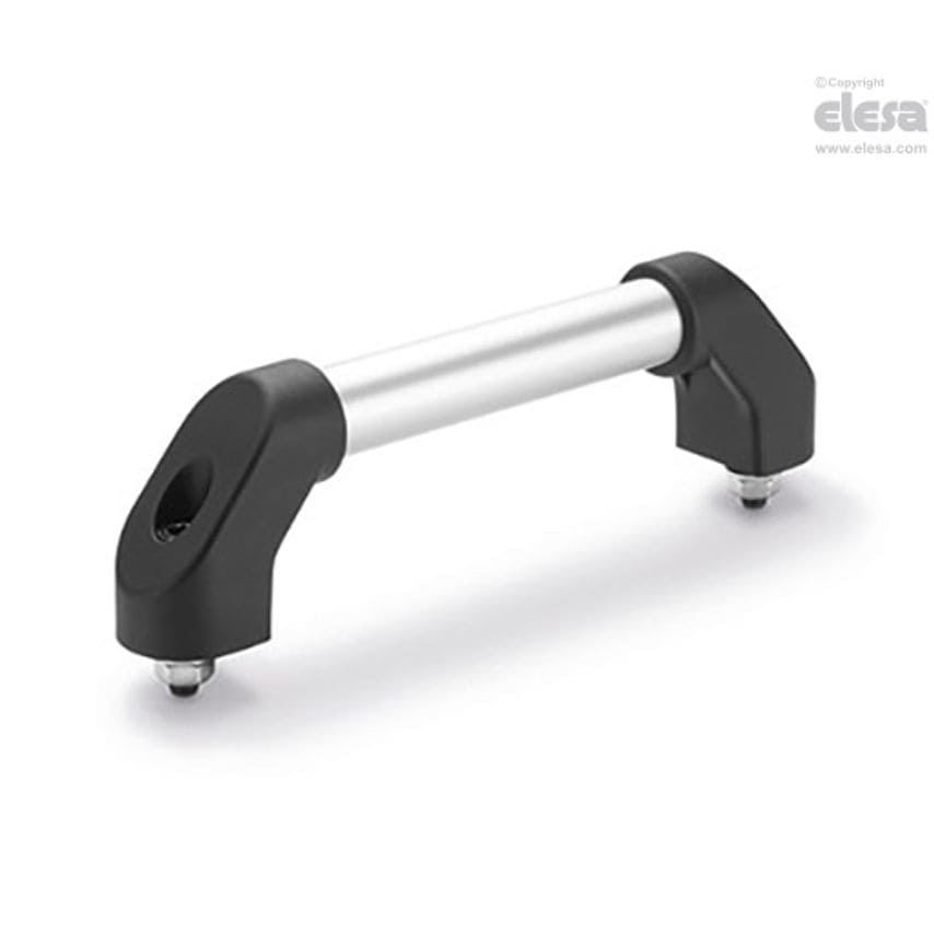 RH-RS Tubular handles Technopolymer and aluminium or stainless steel Aluminium RHRS-20.250.62