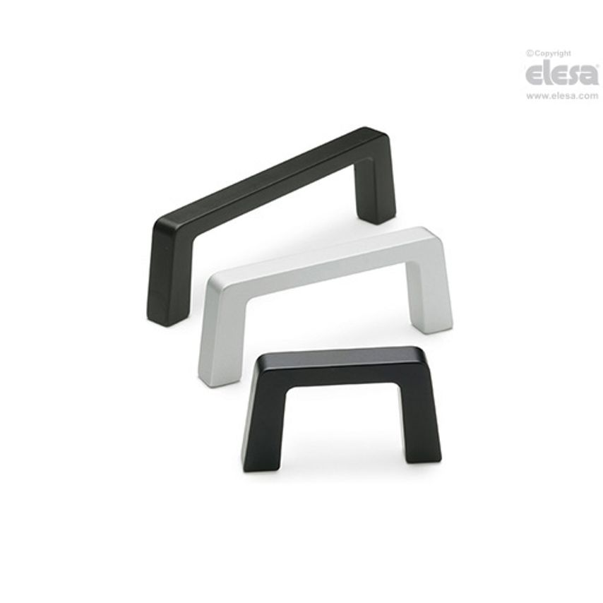 RH-S1 Bridge handles Rectangular cross section aluminium RHS1-12.180.01