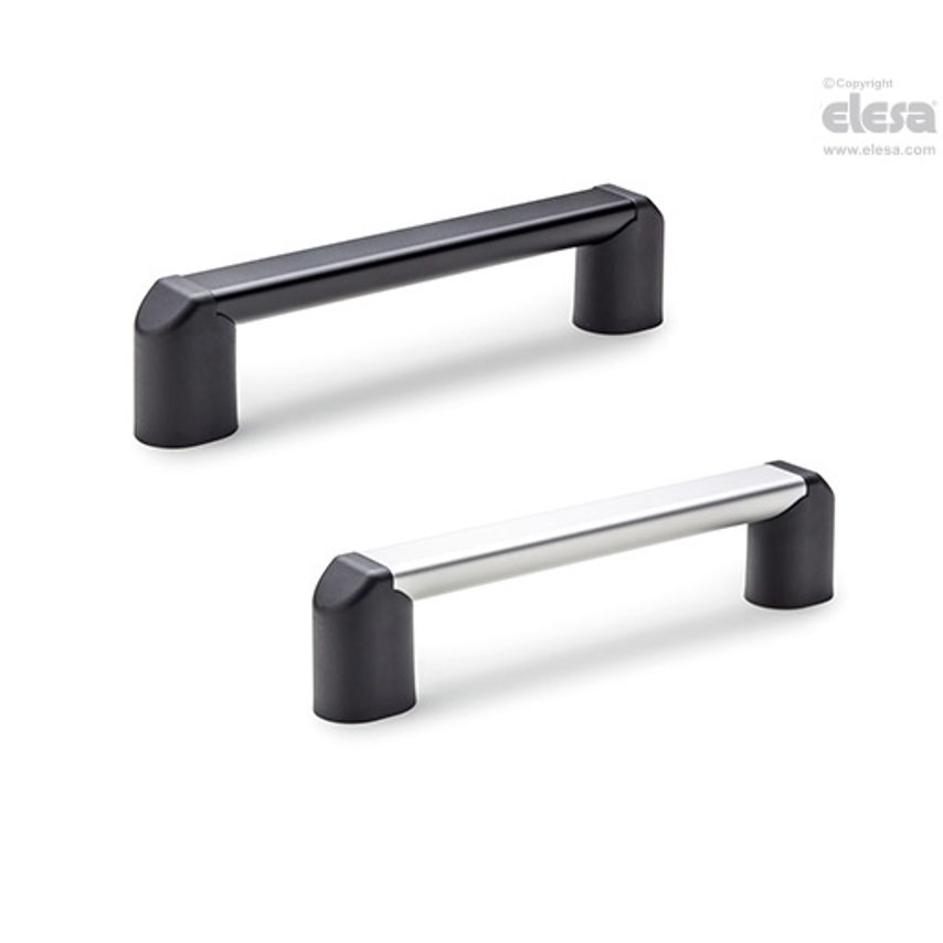 RH-VM-02 Bridge handles Technopolymer and aluminium RHVM-02.30.140.S11