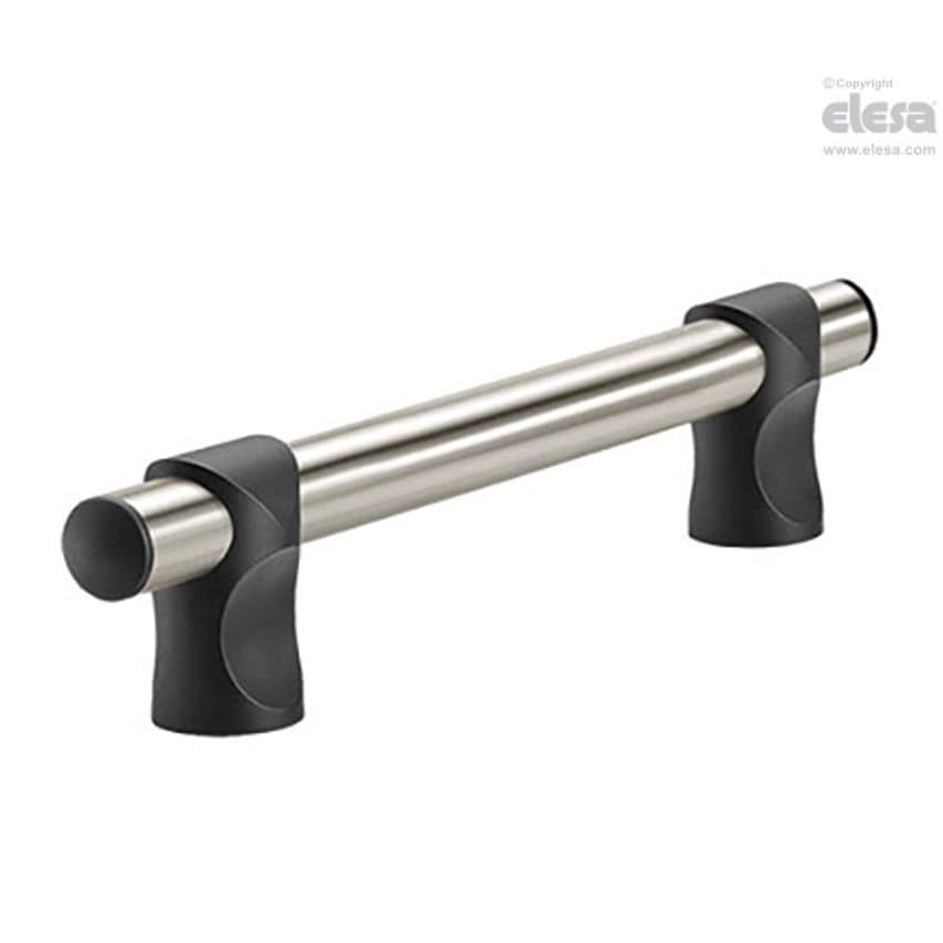 RH-VR Tubular handles adjustable technopolymer and stainless steel centre distance RHVR-30.500.S37