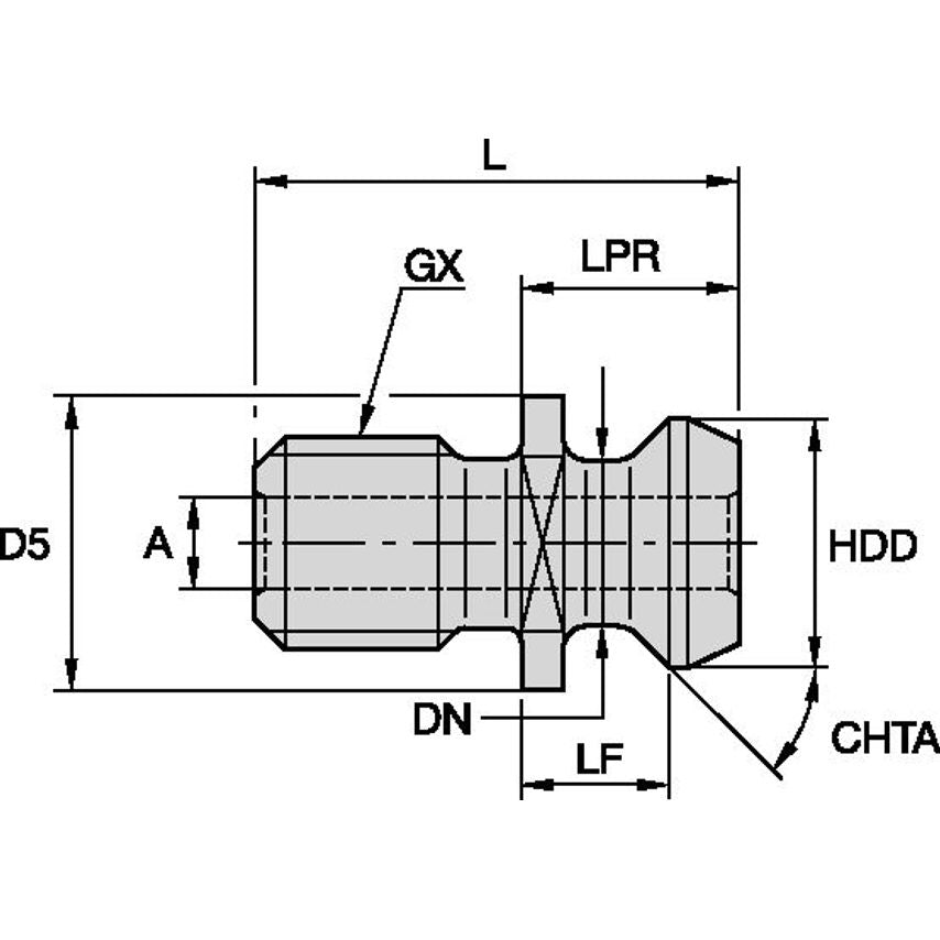 RK40CV Retention Knob - 1026590