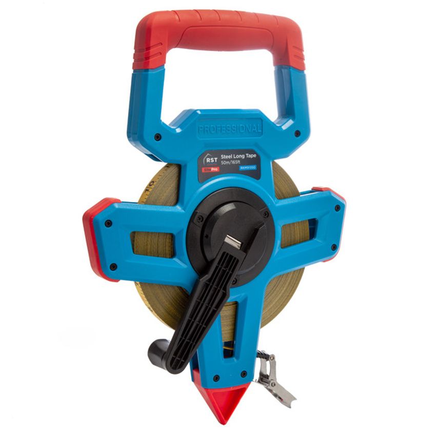 RKM91350 Metric/Imperial Steel Open Framed Tape Measure 50m