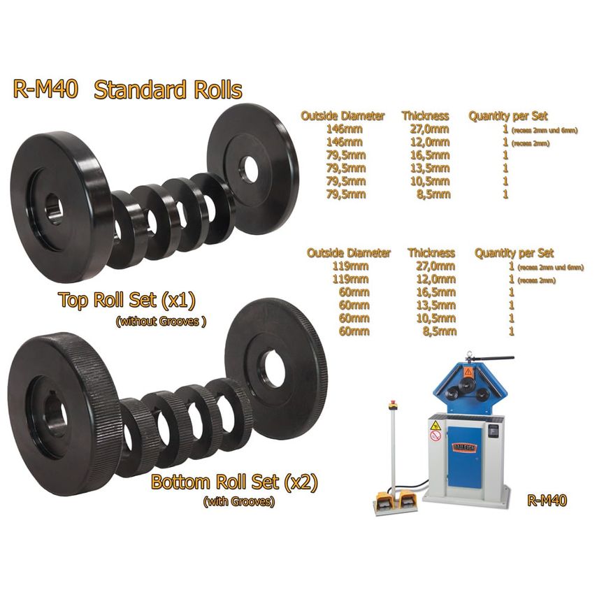 R-M40 Manual Roll Bender