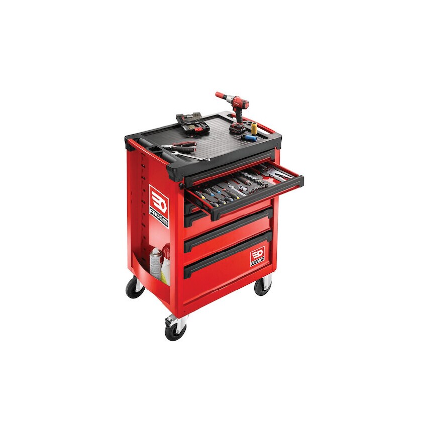 ROLL.M3A 6 Drawers Red