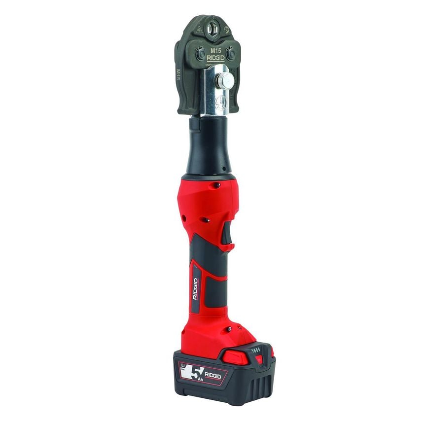 RP 219 with 18 V 2.5 Ah Battery, M15-18-22mm Press Jaws, Rigid - 69078