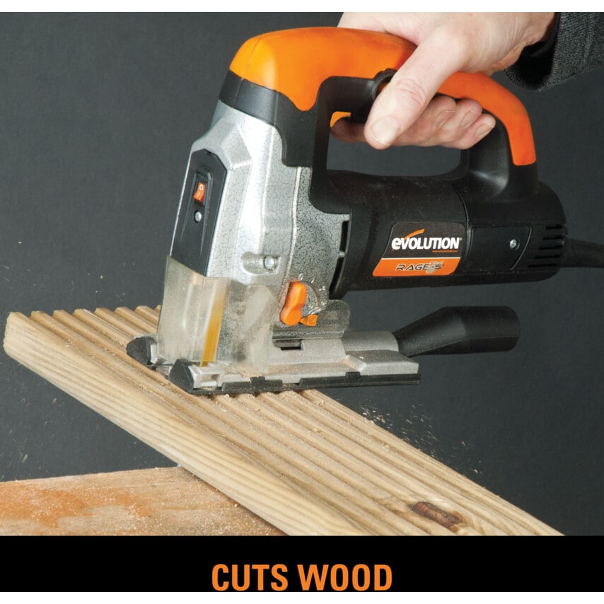 Rage 7-S 710W Multi-Purpose Jig Saw Variable Speed Control - 230V