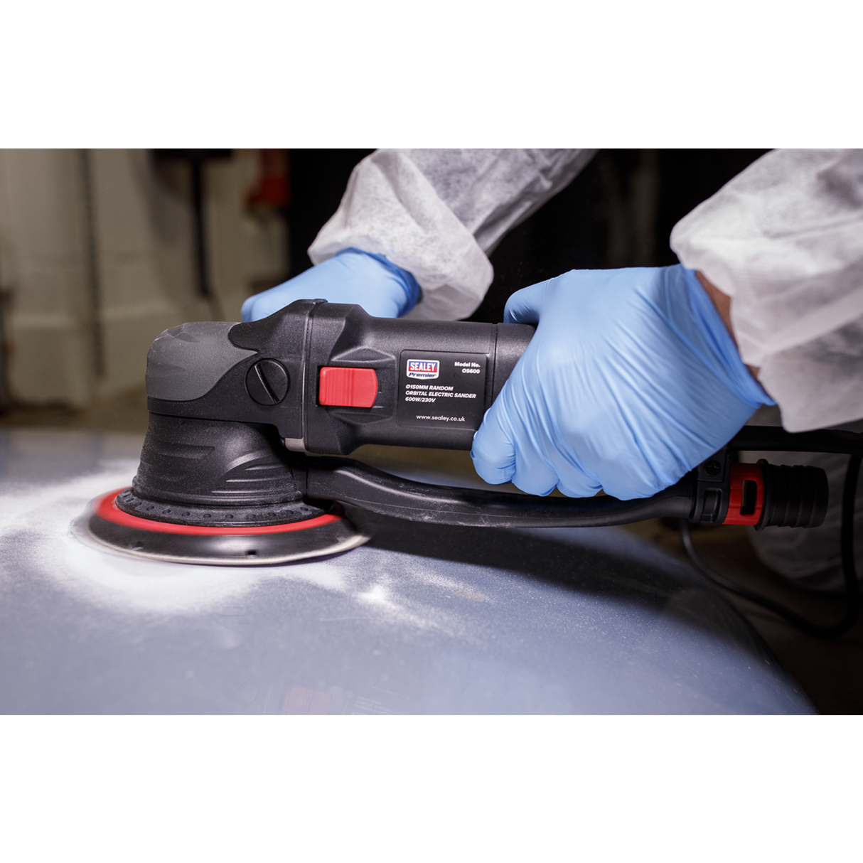 Random Orbital Electric Sander 150mm 600W/230V