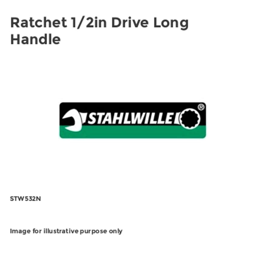 Ratchet 1/2in Drive Long Handle