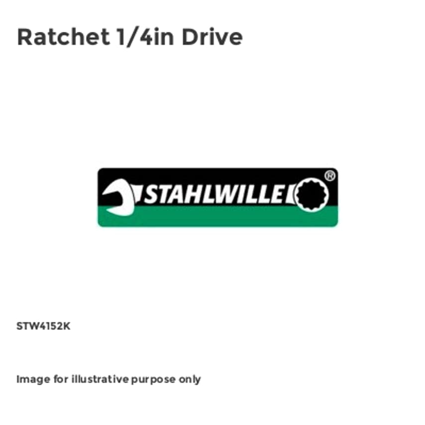 Ratchet 1/4in Drive - STW4152K
