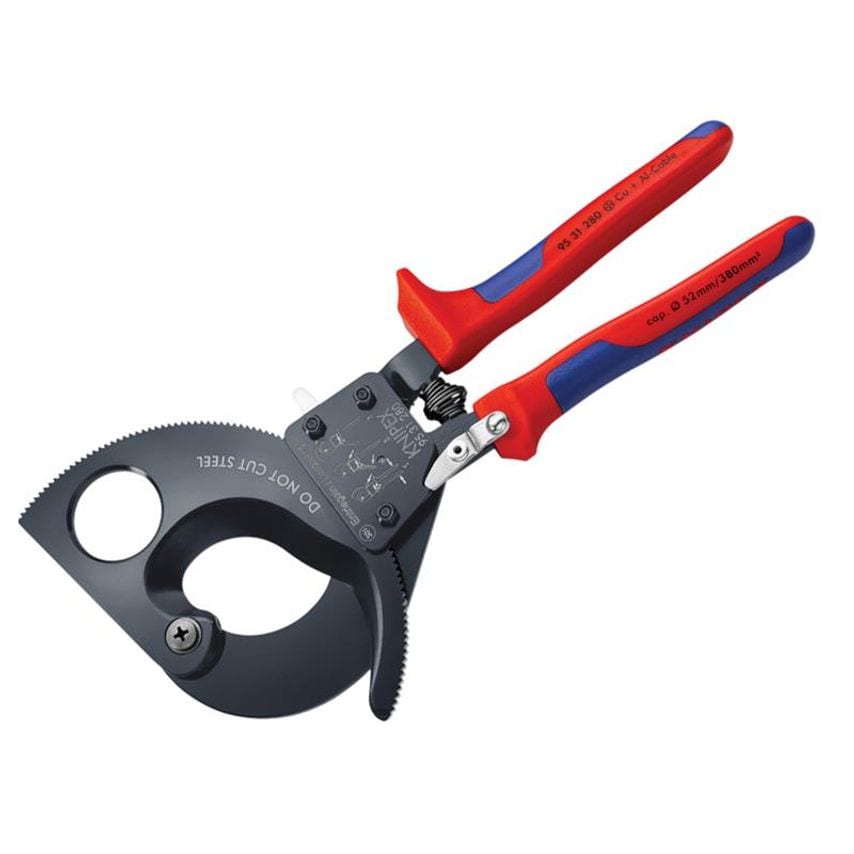 Ratchet Action Cable Shears Multi-Component Grip 280mm KPX9531280