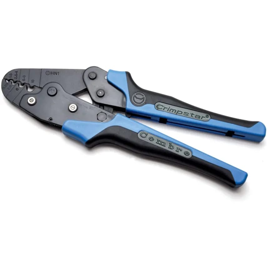 Ratchet Crimp Tool for 0.25-10.0mm Non-insulated Connectors