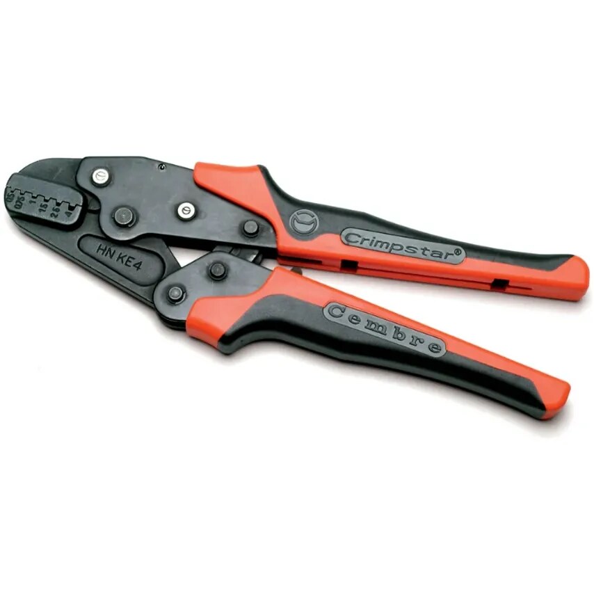 Ratchet Crimp Tool for 0.5-4.0mm Bootlace Ferrules