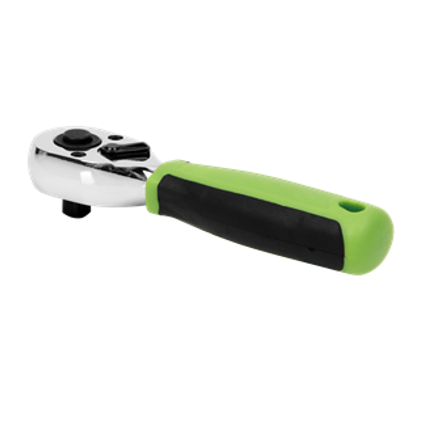 Ratchet Wrench 1/4"Sq Drive Stubby Flip Reverse - S01258