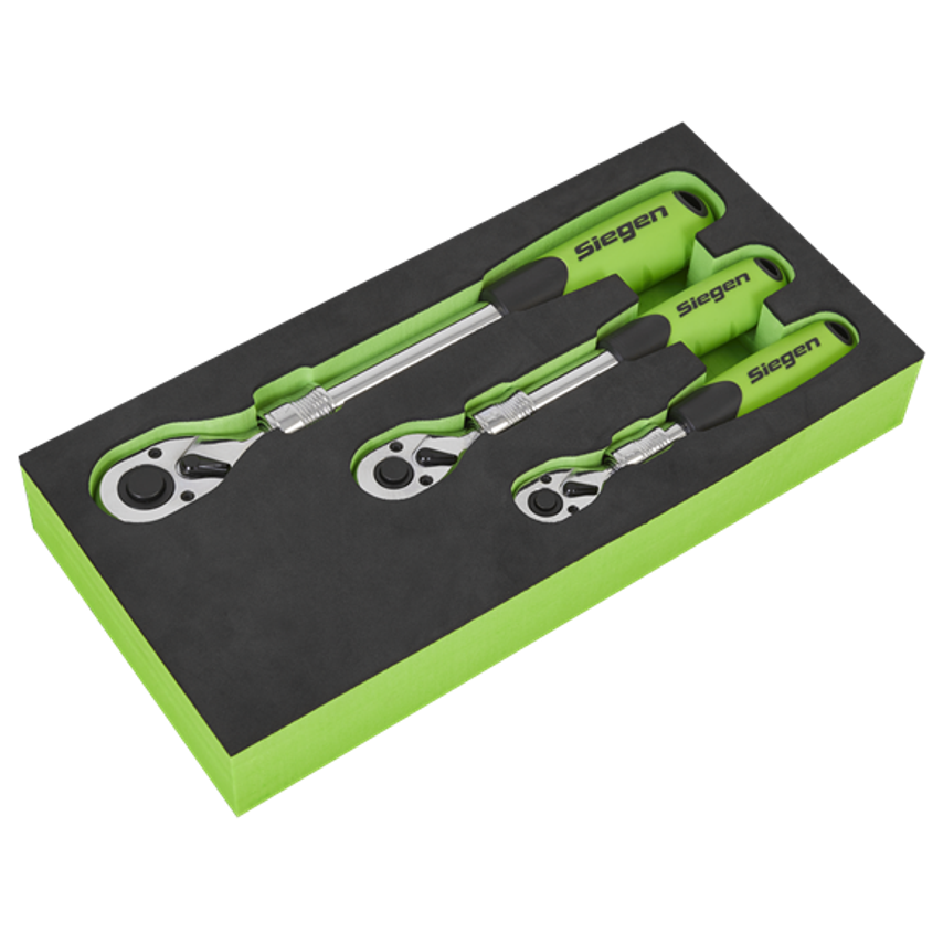Ratchet Wrench Extendable Set - 3 Piece
