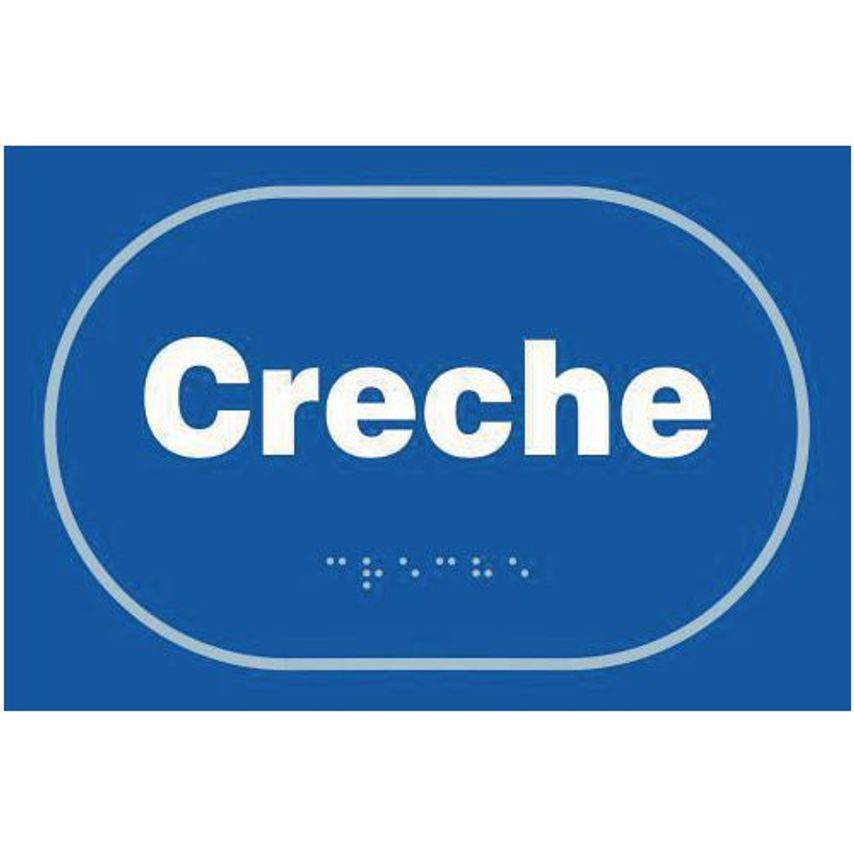 Reche - Taktyle (225 X 150mm) White on Blue
