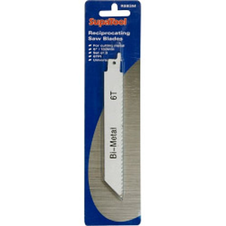 Reciprocating Saw Blades for Metal 3 Piece