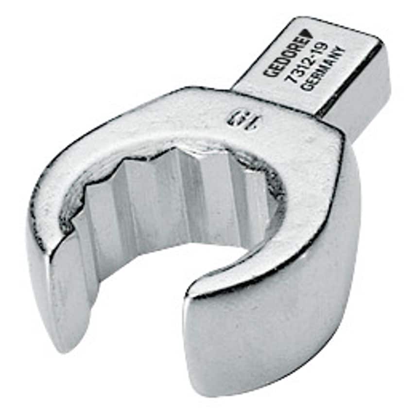 Rectangular flared end fitting SE 9x12 12 mm